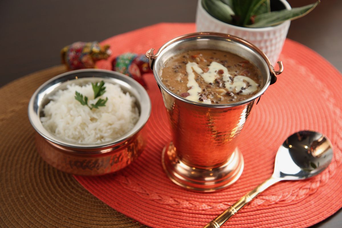 Dhaba Style Dal Makhani at Mantraa Indian restaurant