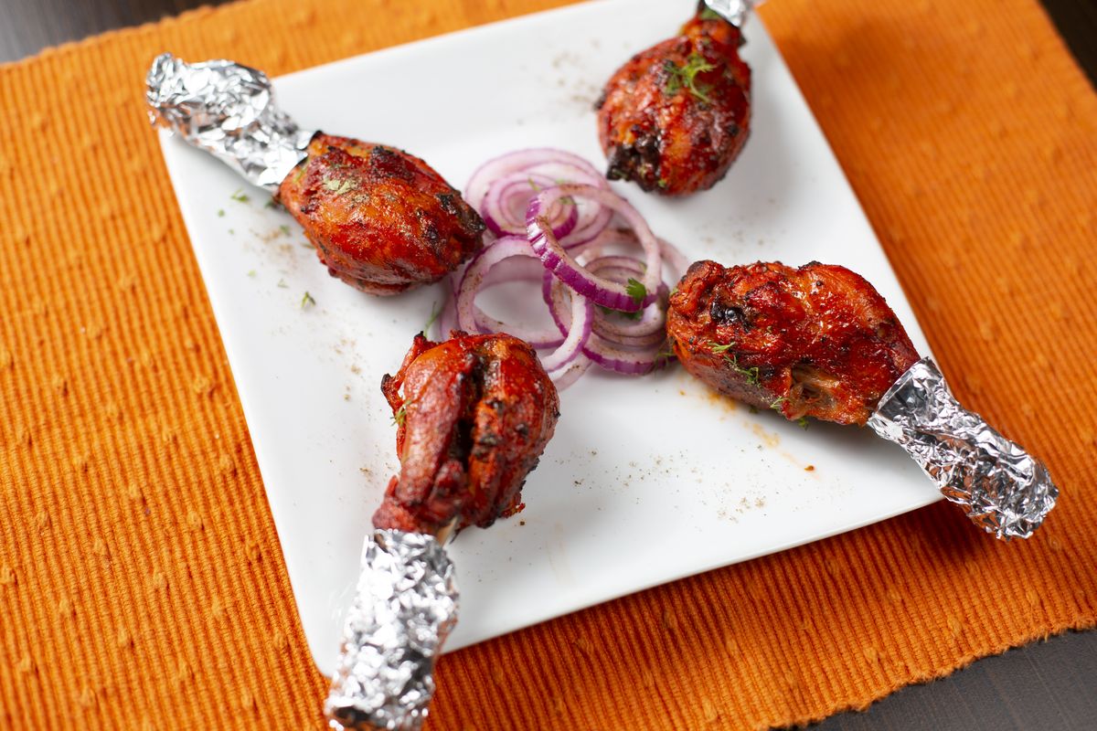 Tandoori Tangdi at Mantraa Indian restaurant